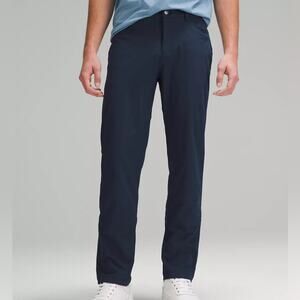 Lululemon ABC Classic-Fit Pants Mens Size 36X29 Navy LM5AO1S